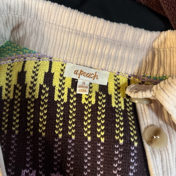 Buckle Multicolor Patchwork Jacket - Picture 2 of 3